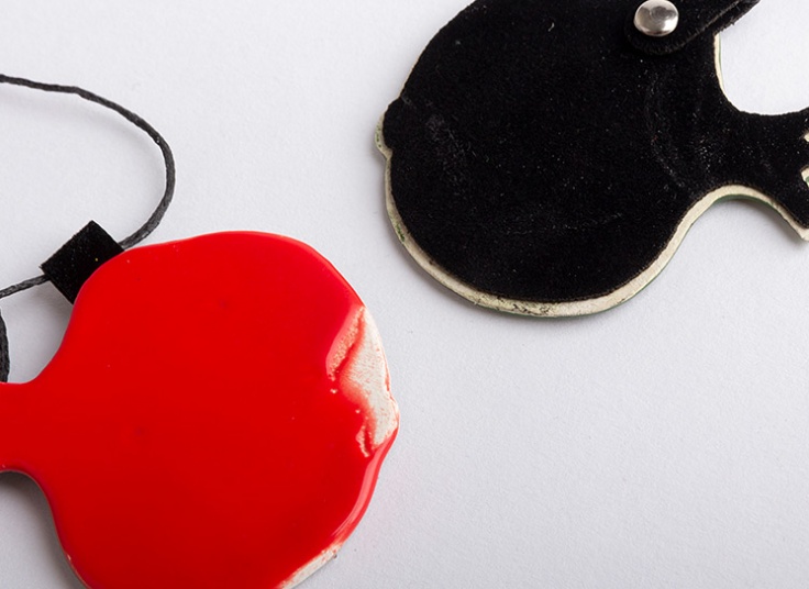 گردنبند انار سفالی