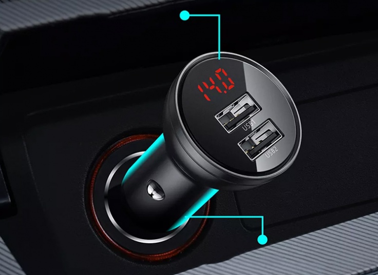 شارژر فندکی Baseus مدل VCBXA-S