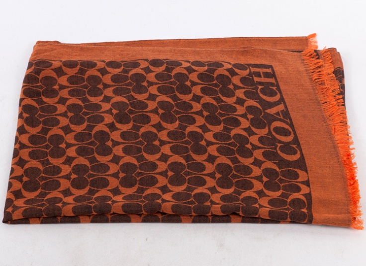 شال زنانه طرح Coach