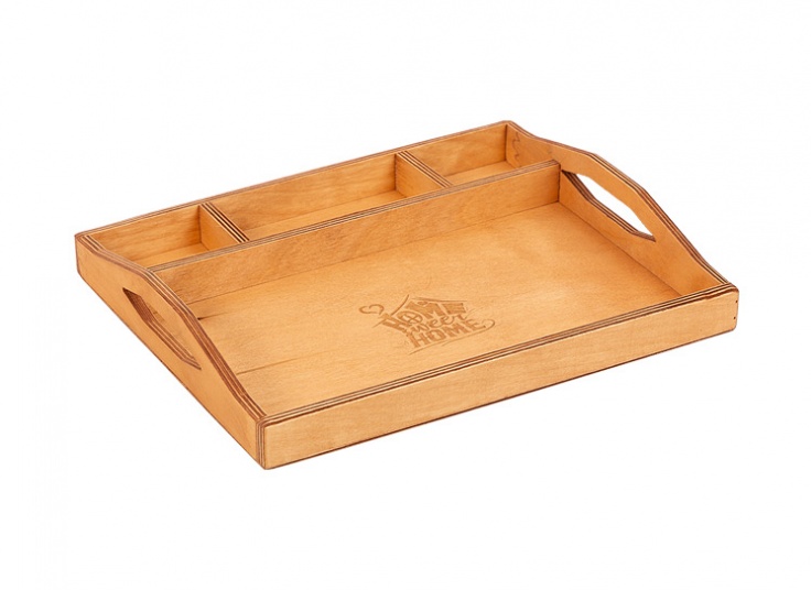 سینی سرو و پذیرایی چوبی