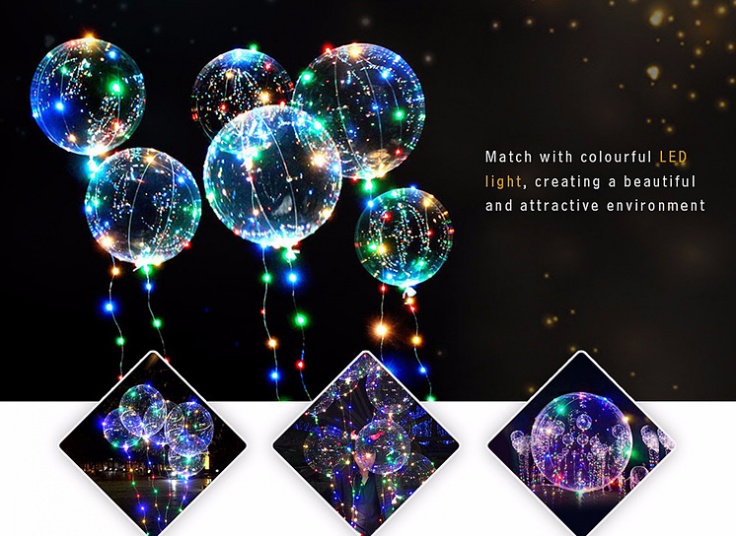 بادکنک چراغ دار