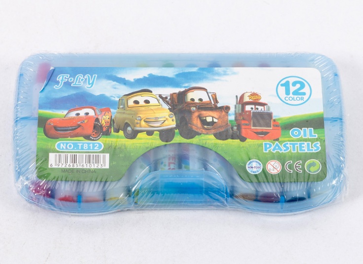 پاستل 12 رنگ روغنی