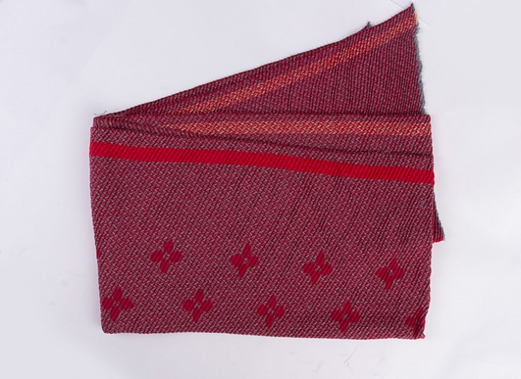 شال زنانه پلیسه لوگو LV