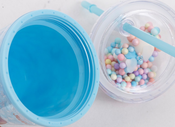 لیوان اسموتی چراغدار فانتزی