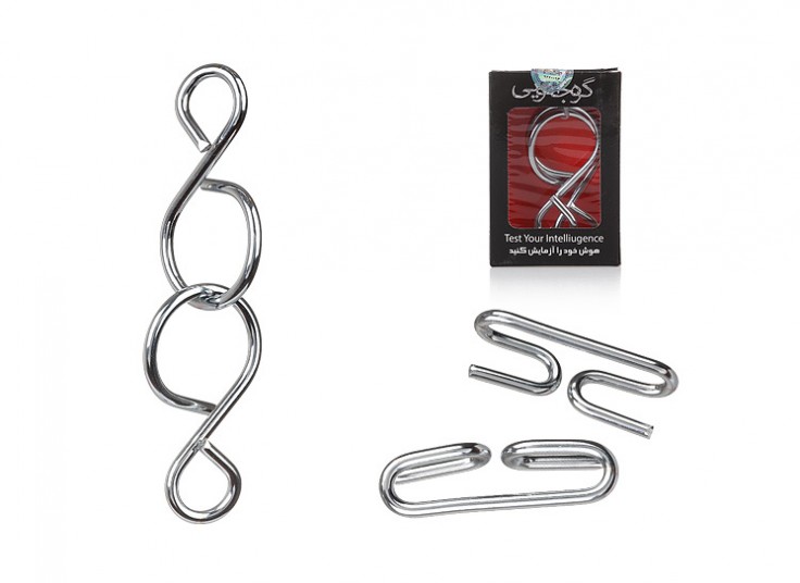 پازل گره جادویی Metal