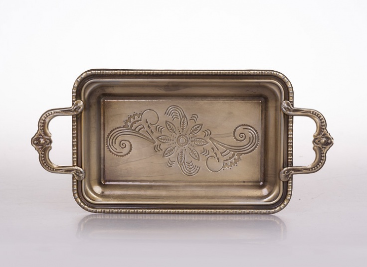 سینی فلزی طرح برجسته