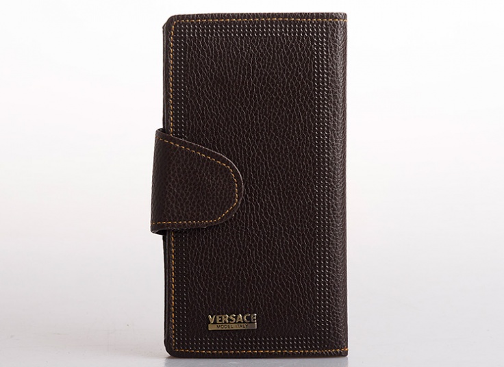 کیف پول پالتویی طرح Versace