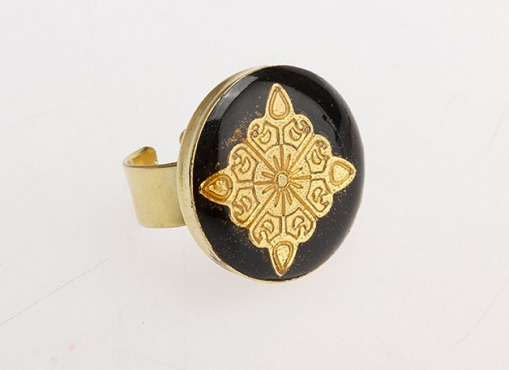 ست دستبند و انگشتر طرحدار