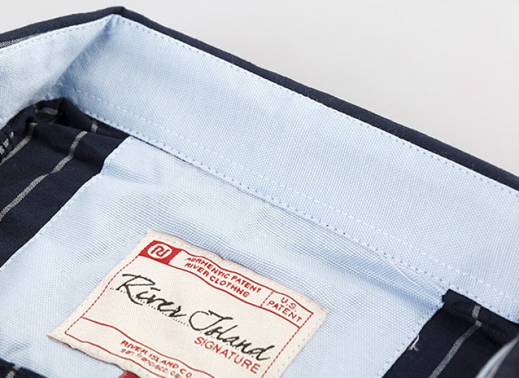 پیراهن راه راه مردانه طرح River Island