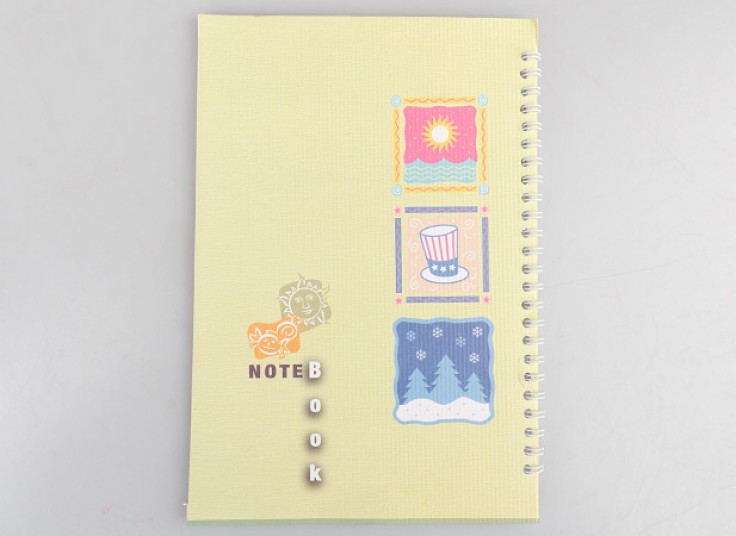 دفتر سیمی 50 برگ طرحدار