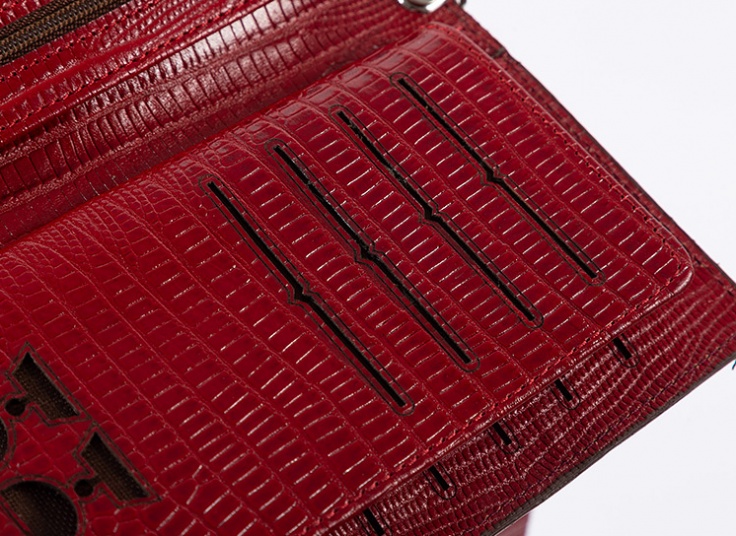 ست کیف پول و جاکلیدی زنانه چرم