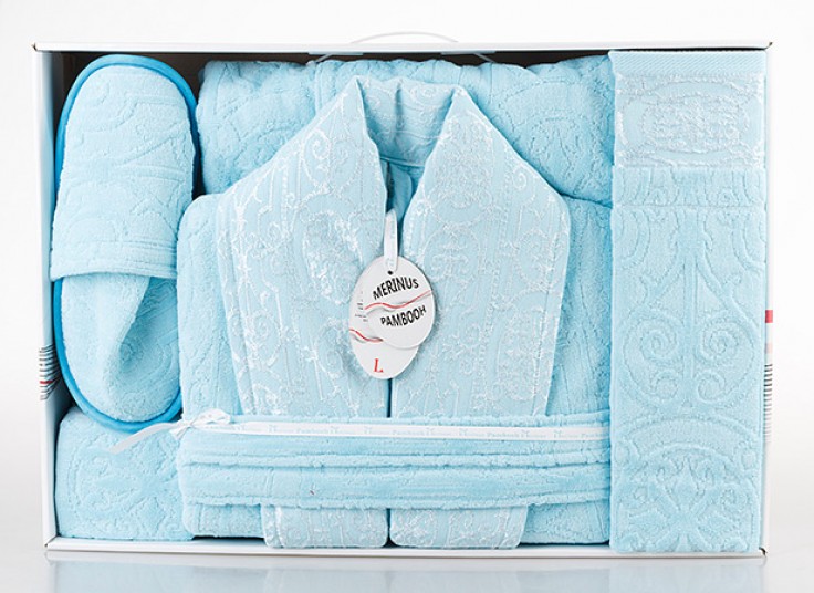 ست کامل حوله حمام MERINUS مدل آنتیک