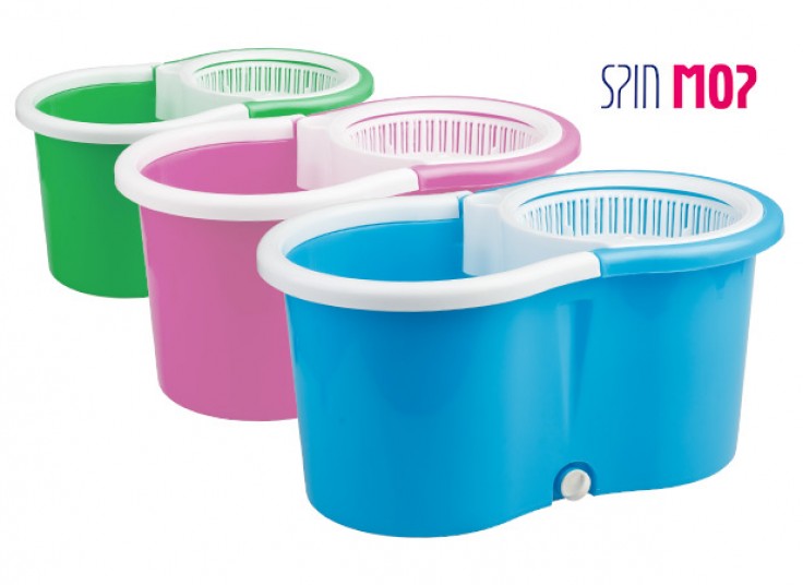 طی سطلی Spin mop