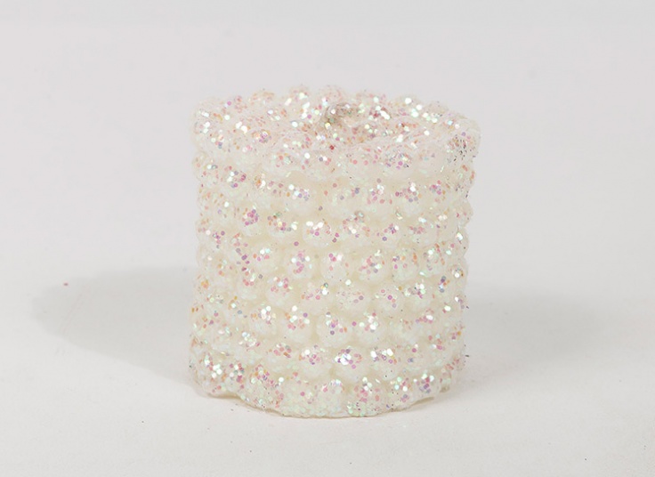 شمع تزئینی مرواریدی