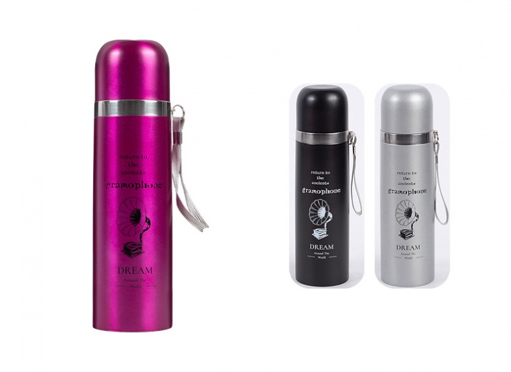 فلاسک مسافرتی طرح گرامافون