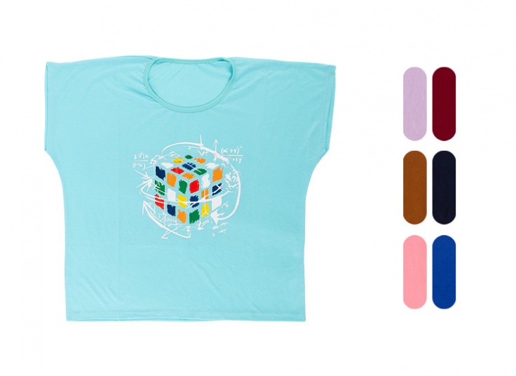 تیشرت سایز بزرگ طرحدار