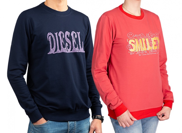 بلوز طرح Smiley & Diesel