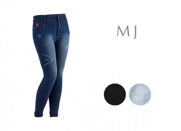 شلوار طرح جین زنانه MJ