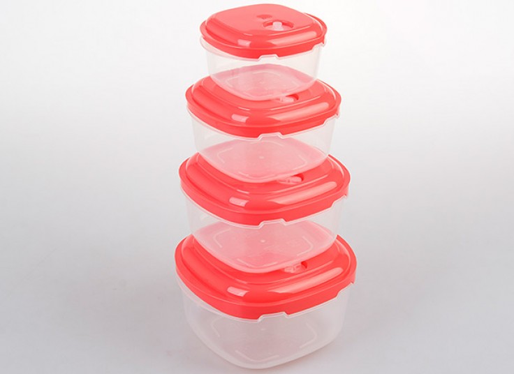 ست ظرف 4 تکه درب دار Polinik