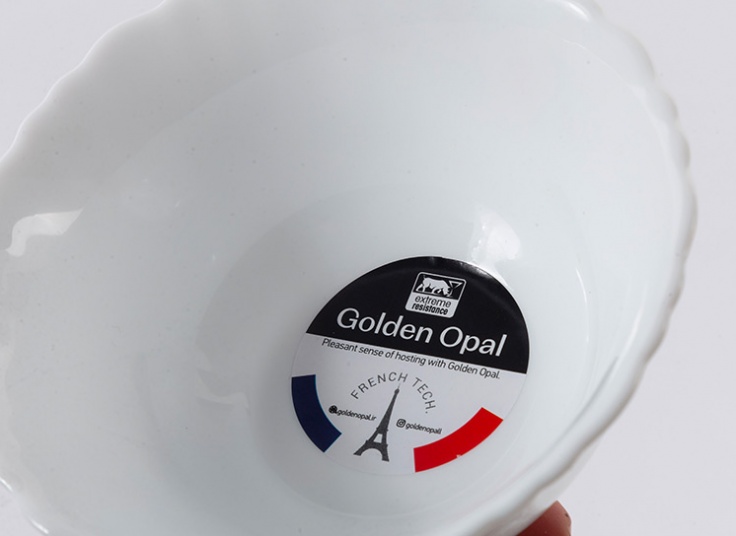 بسته 6 عددی کاسه Golden Opal