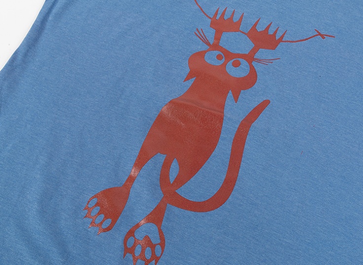 تیشرت شلوار زنانه طرح گربه