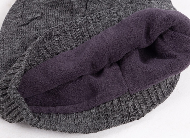 کلاه بافت ساده