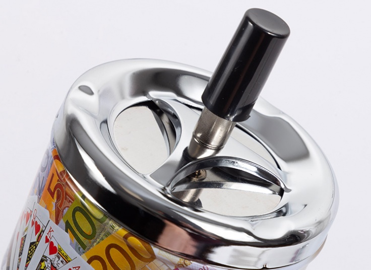 زیرسیگاری فلزی چرخشی Ashtray
