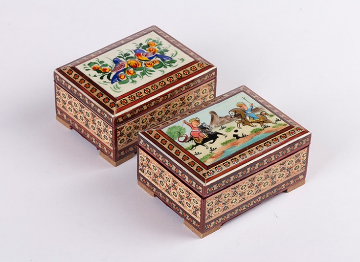 جعبه خاتم کاری