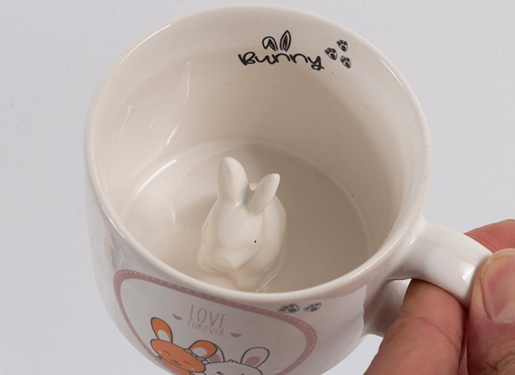 ماگ سرامیکی طرح برجسته