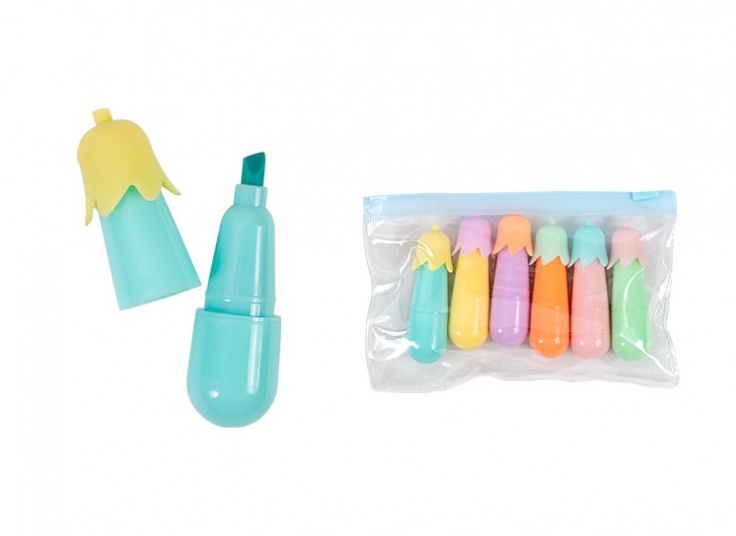 پک 6 عددی هایلایتر فانتزی