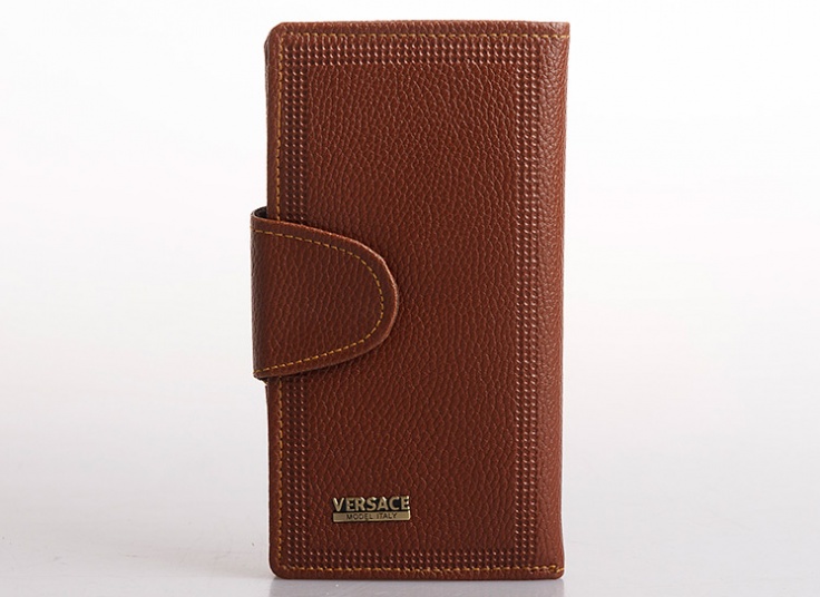 کیف پول پالتویی طرح Versace