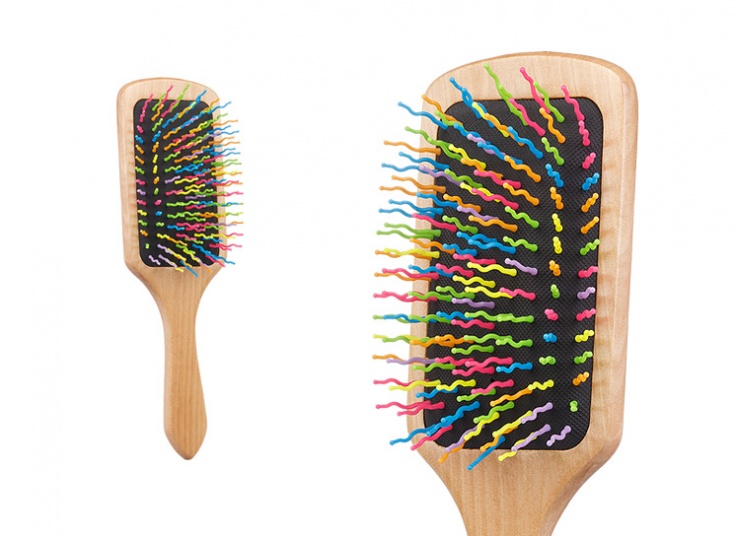 برس مو چوبی