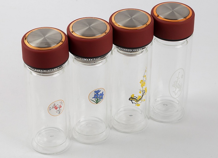 فلاسک دمنوش دو جداره