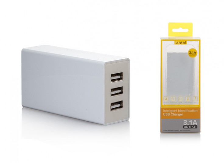 شارژر USB سه پورت