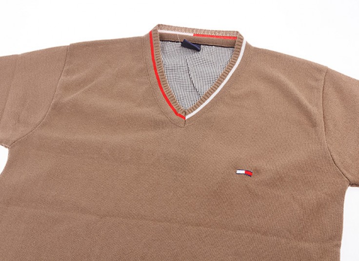 پلیور بافت مردانه طرح Tommy Hilfiger