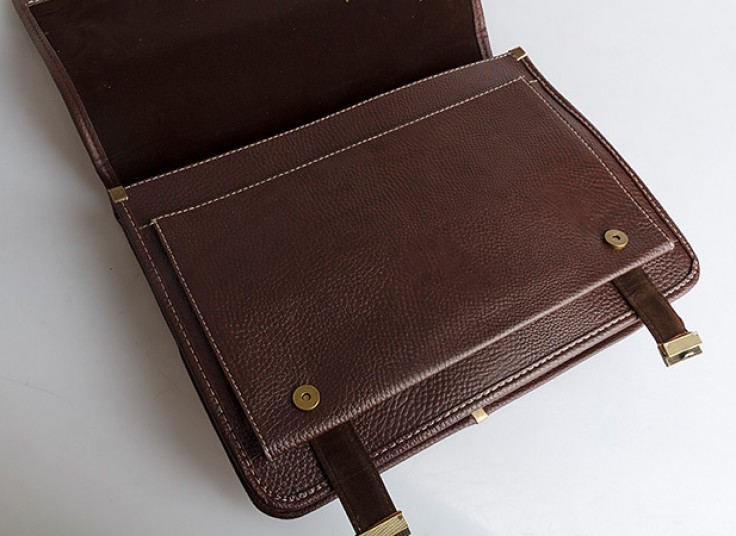 کیف اداری چرمی دو قفل