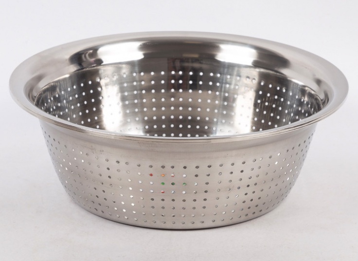 آبکش و لگن استیل Unique