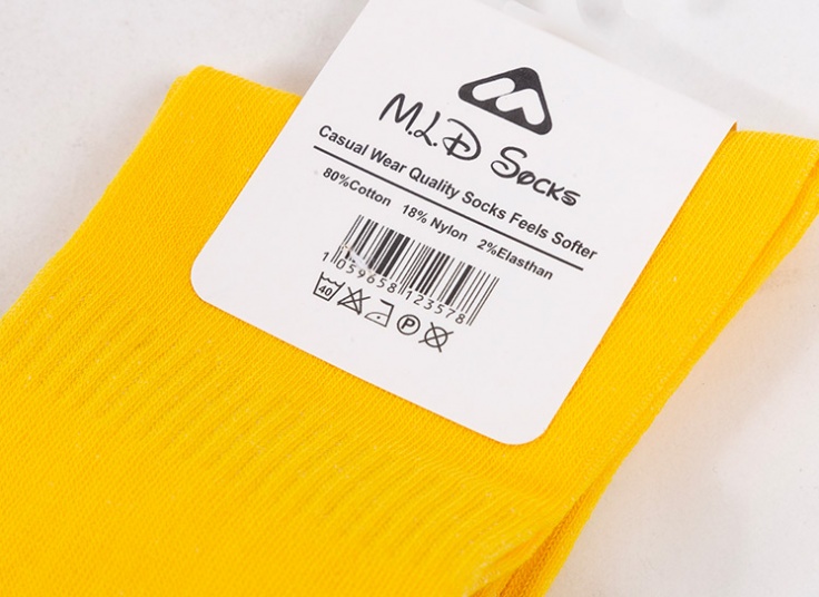 جوراب اسپرت ساق بلند طرح LMD