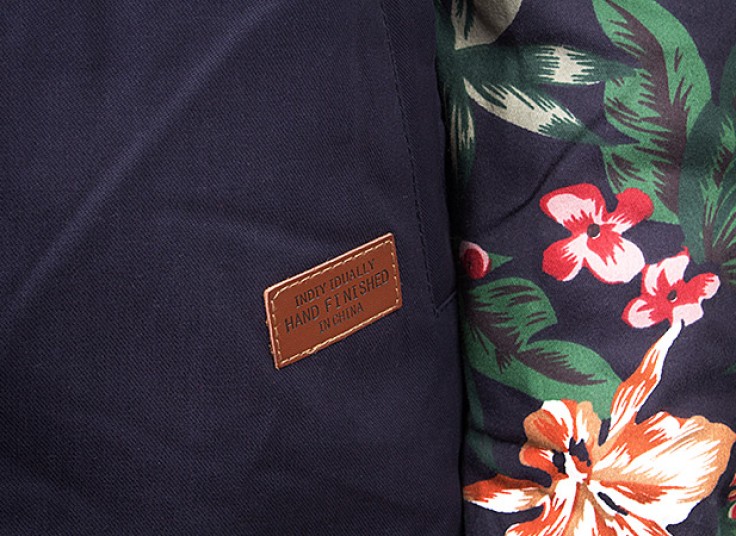 کاپشن گلدار Blue Tea