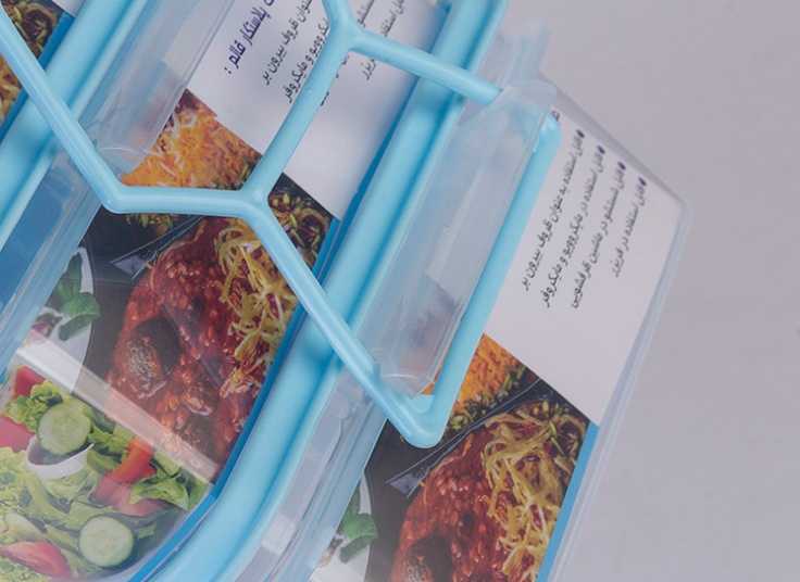 ظرف درب دار سه طبقه TAK PLAST