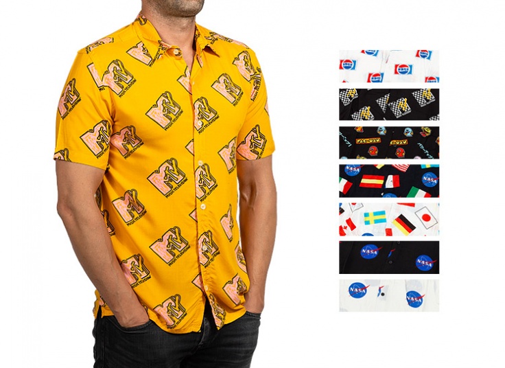 پیراهن طرحدار مردانه