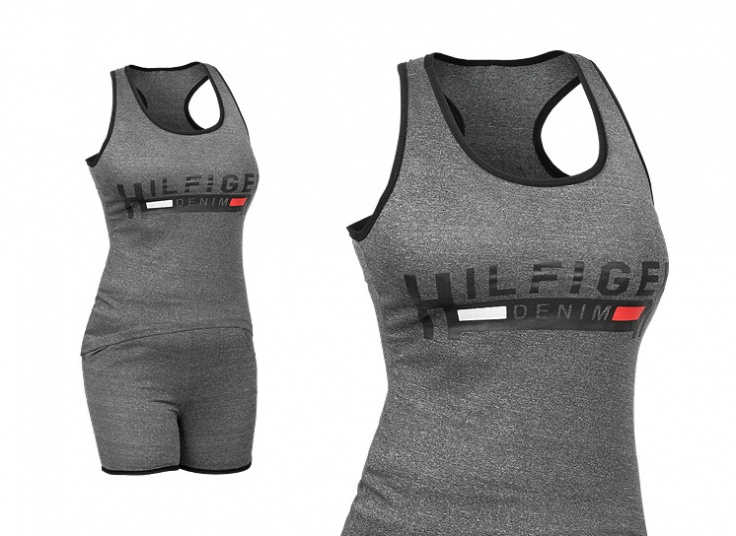 تاپ شورتک زنانه طرح Tommy