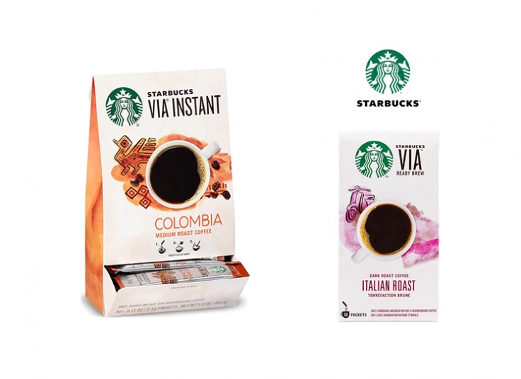 قهوه فوری Starbuks