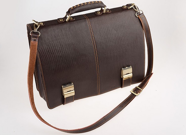 کیف اداری چرم طبیعی lezar