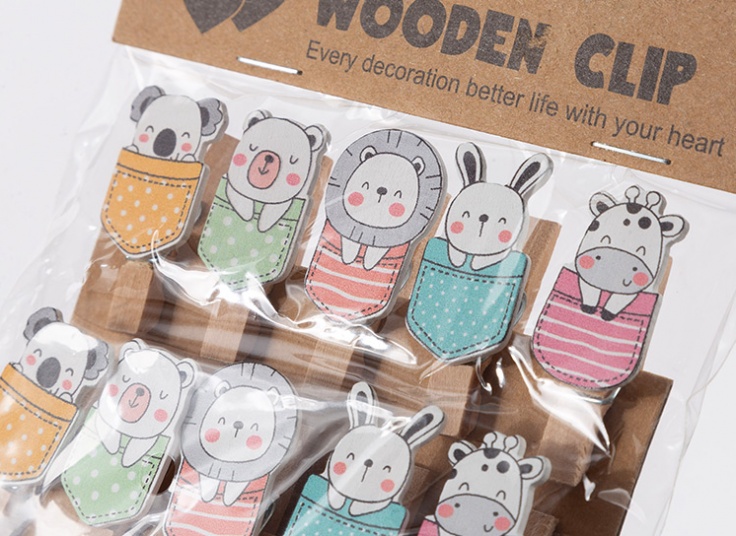 گیره چوبی WOODEN CLIP