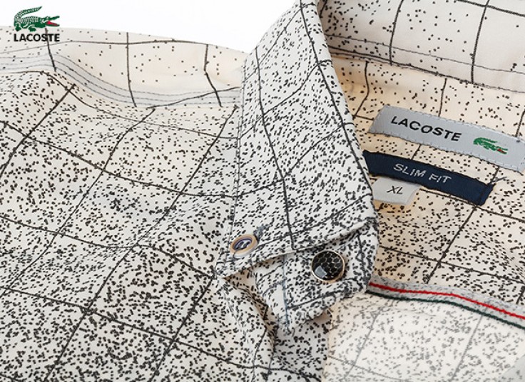پیراهن طرحدار مردانه Lacoste