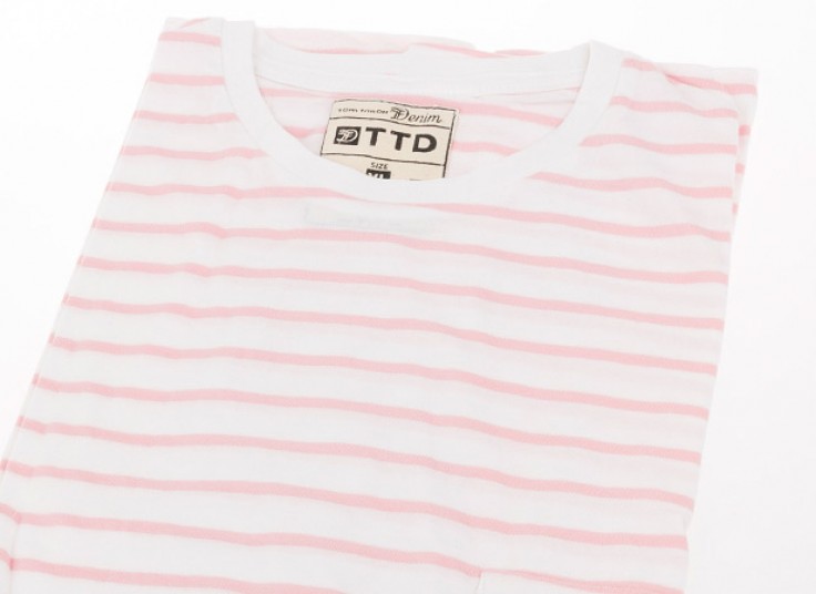 تیشرت آستین بلند راه راه TTD