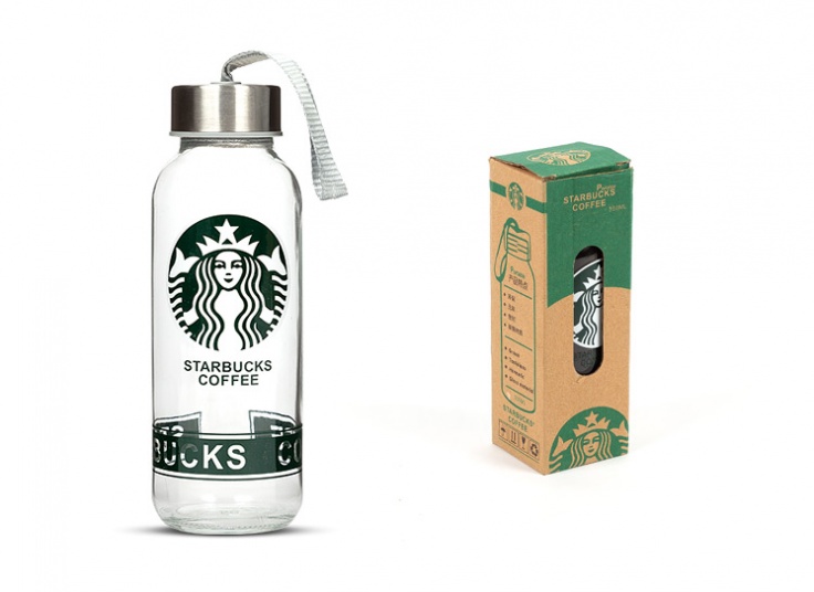 بطری شیشه ای درب دار