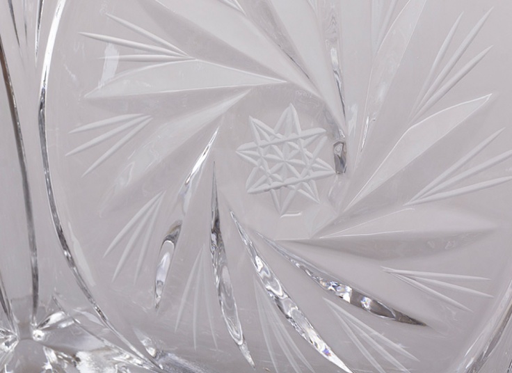 میوه خوری بلور پایه دار SunFlower