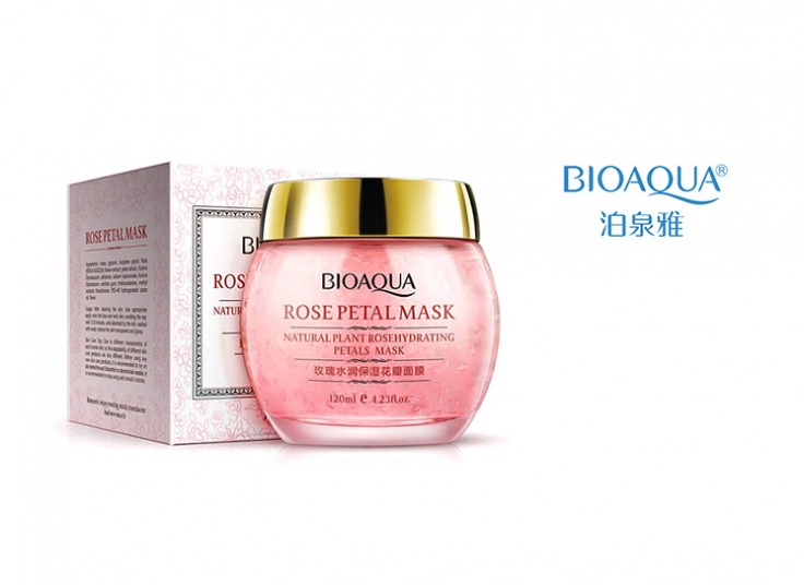 ماسک شب گل رز بیوآکوا BIOAQUA